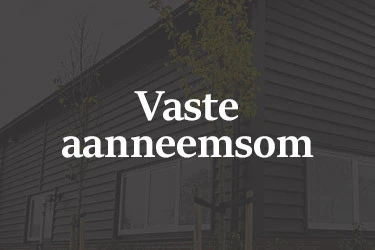 Vaste-aanneemsom